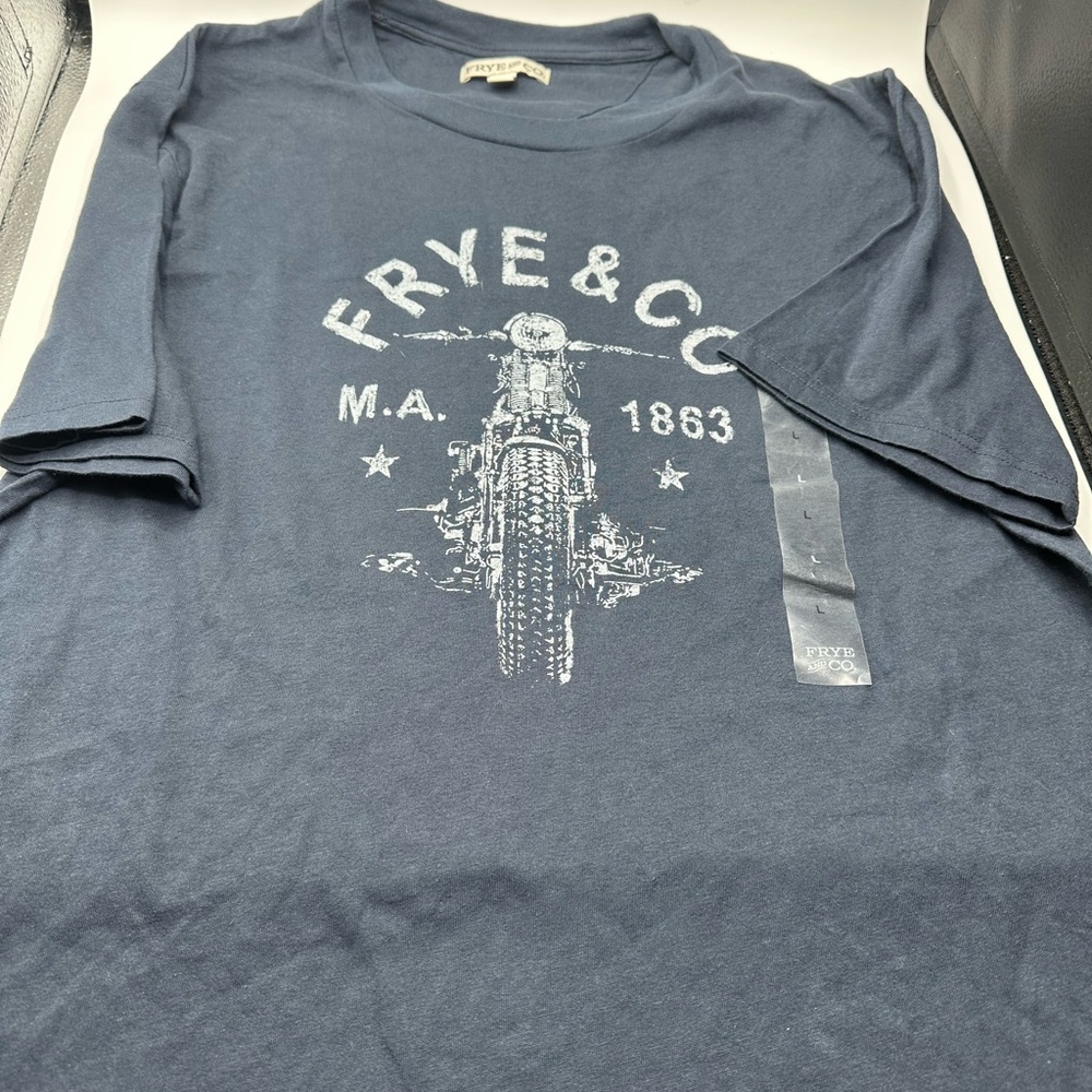 Frye & Co Mens Large Motorcycle T-Shirt - Brand New - Picture 4 of 6
